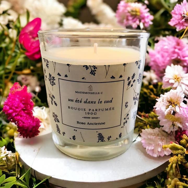 Mademoiselle c candle for wholesale by mademoiselle c