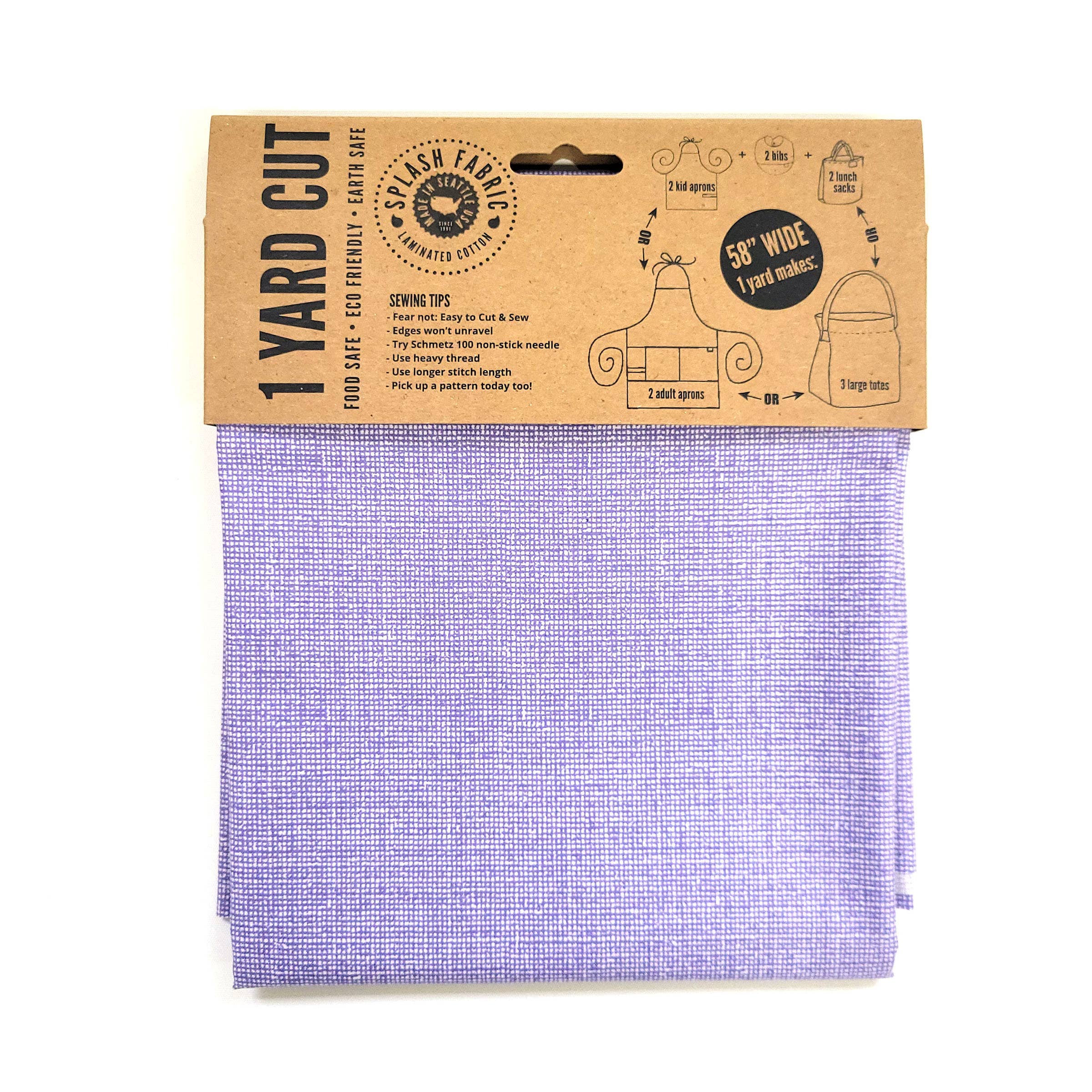 Splash Fabric - Vente Matériels de bricolage - Coupes de 1 yard en emballage20