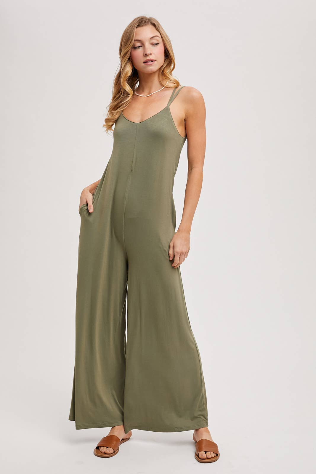 Bluivy - Wholesale Jumpsuit - Women's - CRISS-CROSS BACK WIDE LEG JUMPSUIT31