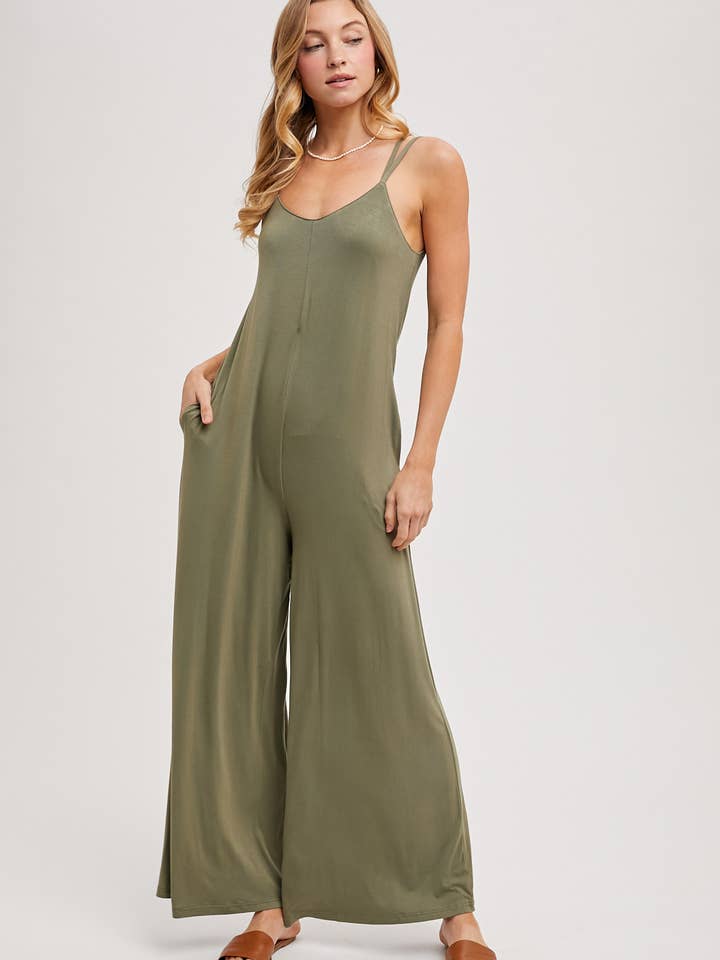 Bluivy - Wholesale Jumpsuit - Women's - CRISS-CROSS BACK WIDE LEG JUMPSUIT31