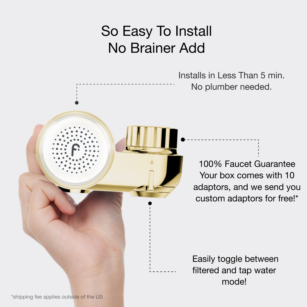 Filterbaby - Vendita all'ingrosso Rulli viso/di bellezza - Filtro per rubinetto Skincare Filterbaby 2.015