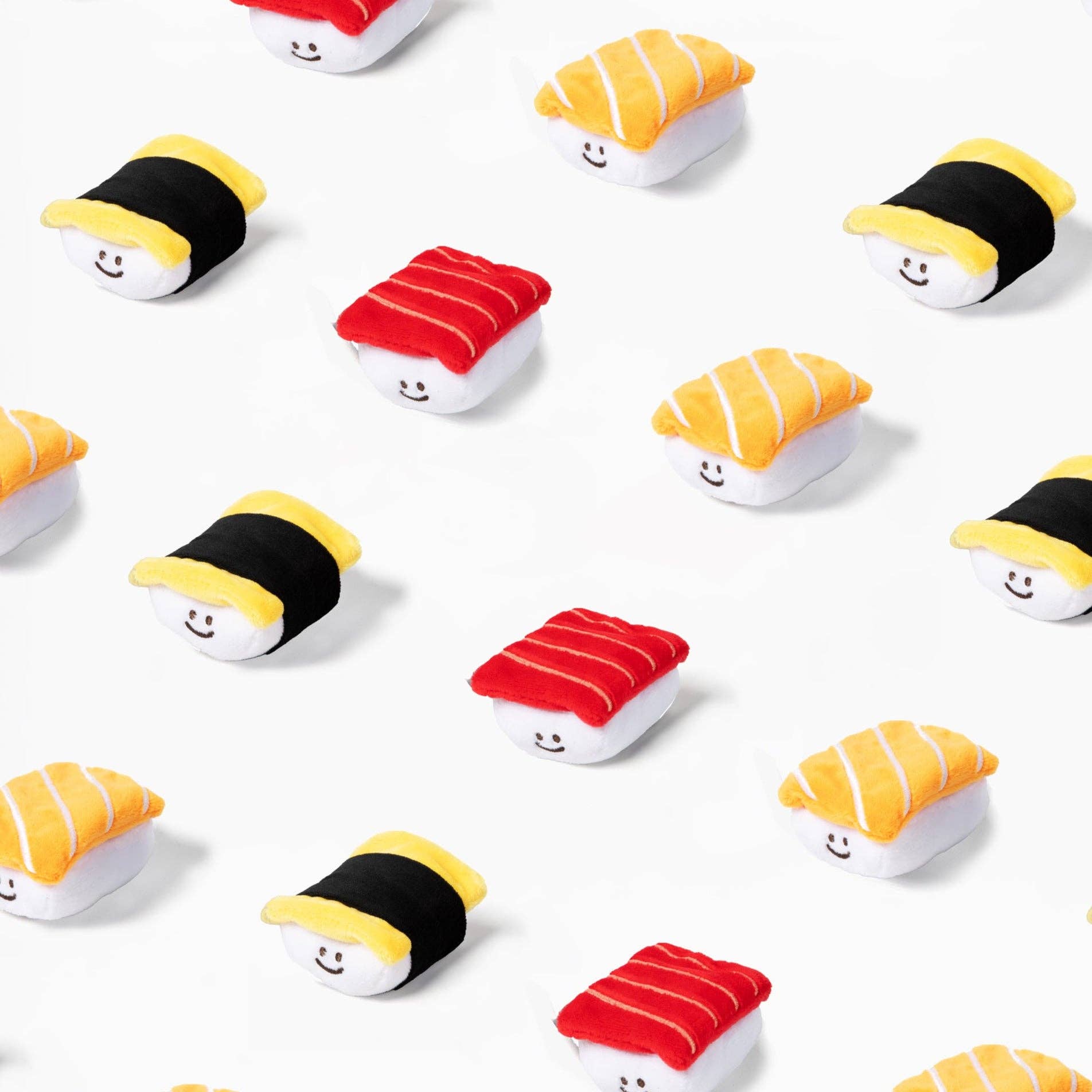 A Jar Of Pickles - Wholesale Stuffed/Plush Toy - Kids & Baby - Mini Sushi Plushie Set4