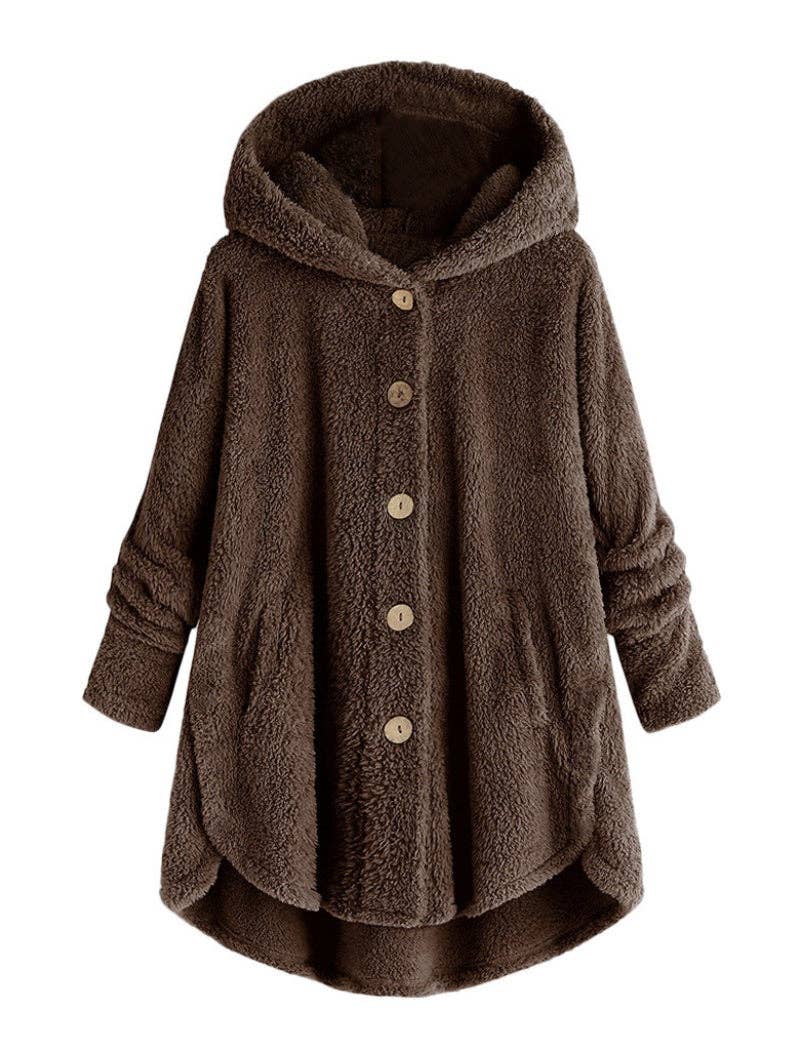 safistyle – Großhandel Jacke – Damen – Knopf-Hoch Gemütliche Kapuzenjacke10