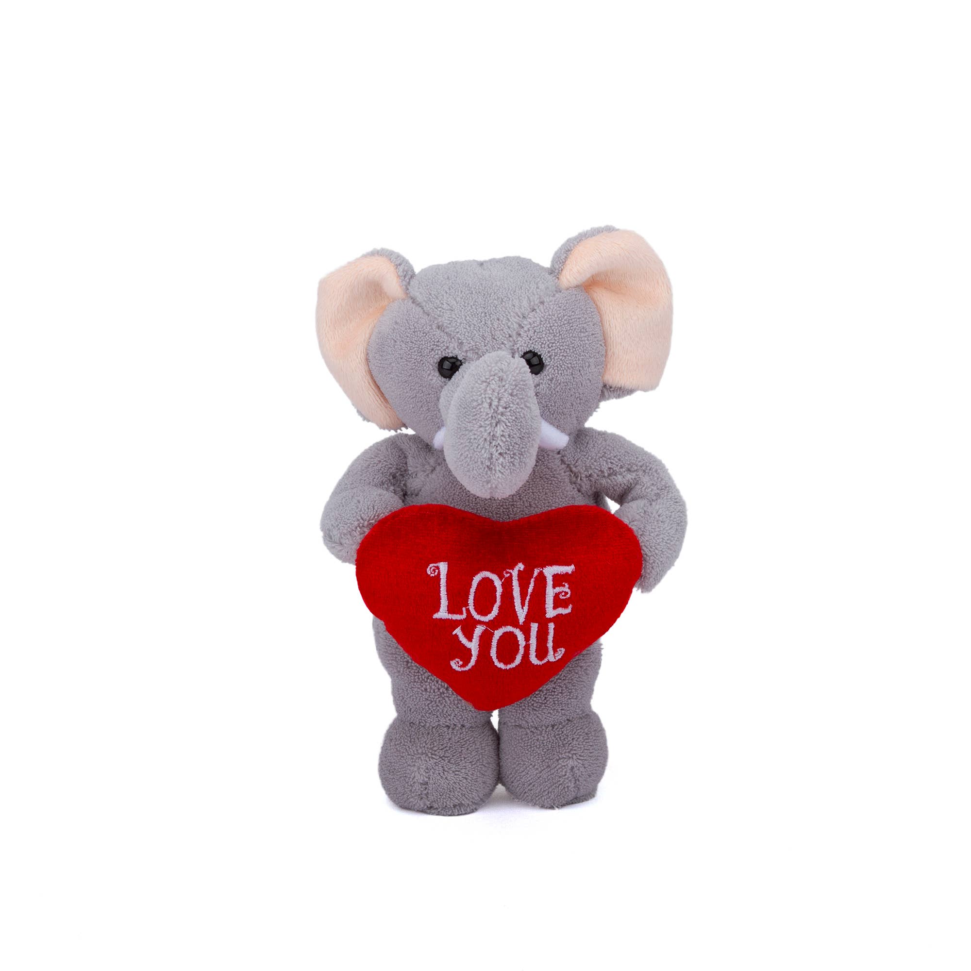 Plushland – wholesale Stuffed/plush toy – Kids & baby – 8″ Valentine Plush Animals Holding Heart With Love You Note9