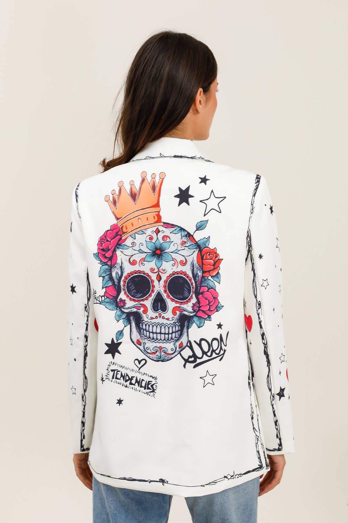 aikha - Vente Blazer – femme - Blazer à impréme (08-5767)11