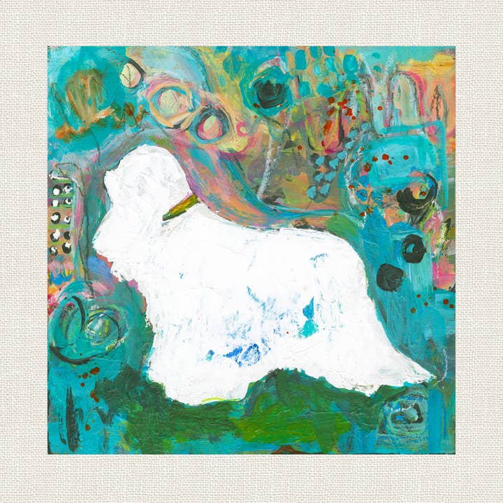 «Silueta de caballero #1» para venta al por mayor de Connie Collum Art