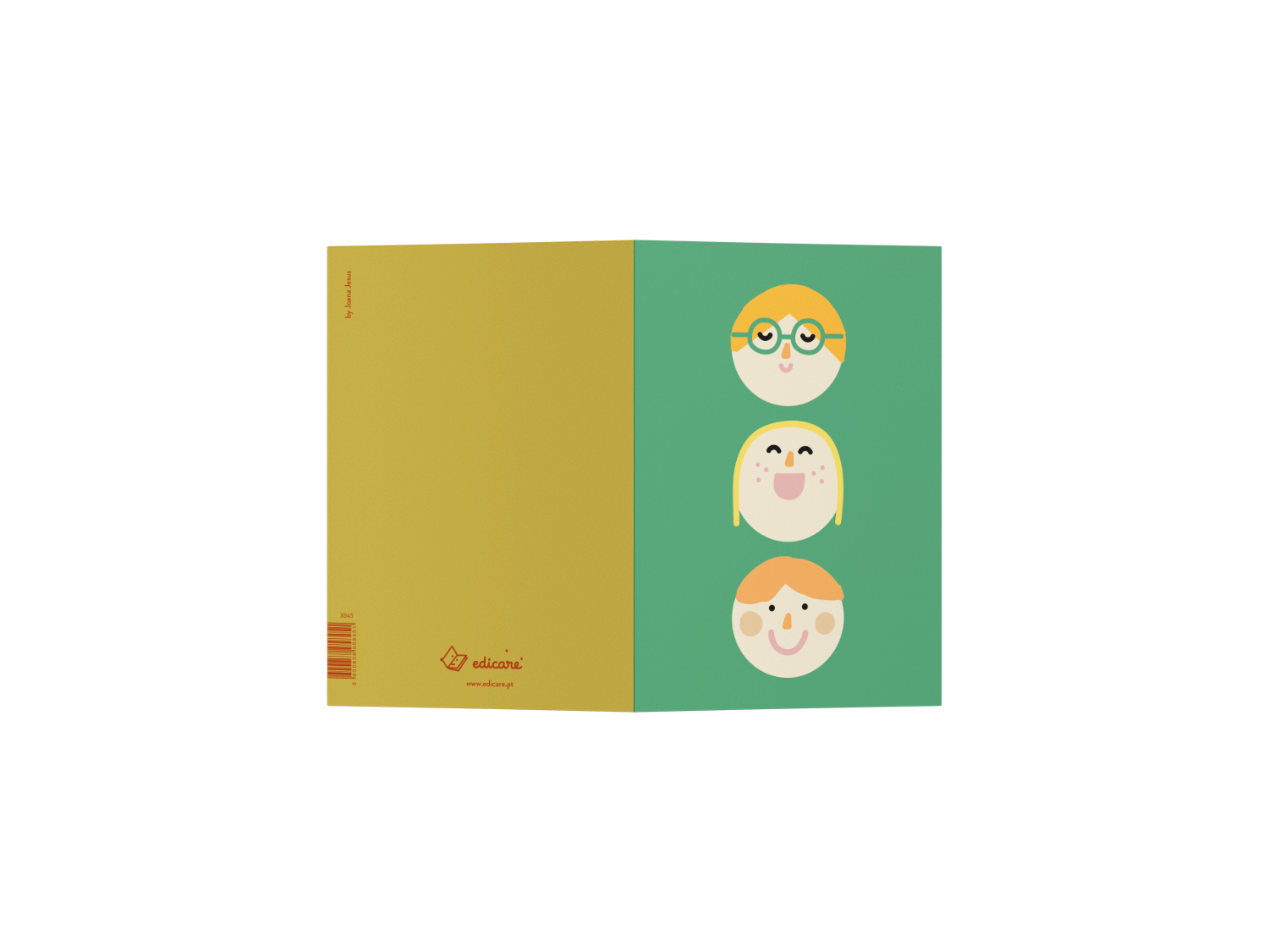 Edicare Editora, Lda. - Wholesale Postcard - HOJE SINTO-ME VERDE POSTAL3