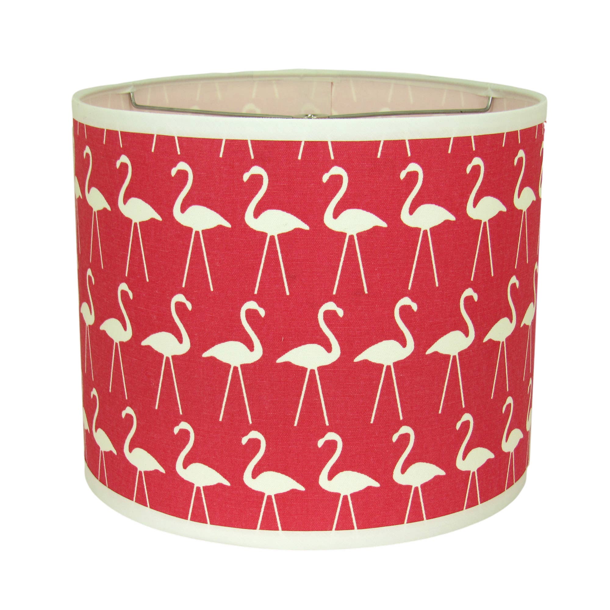 Albert Estate Ltd - Wholesale Lamp Shade - Tropical Flamingo Pattern Perfect Drum Lamp Shade