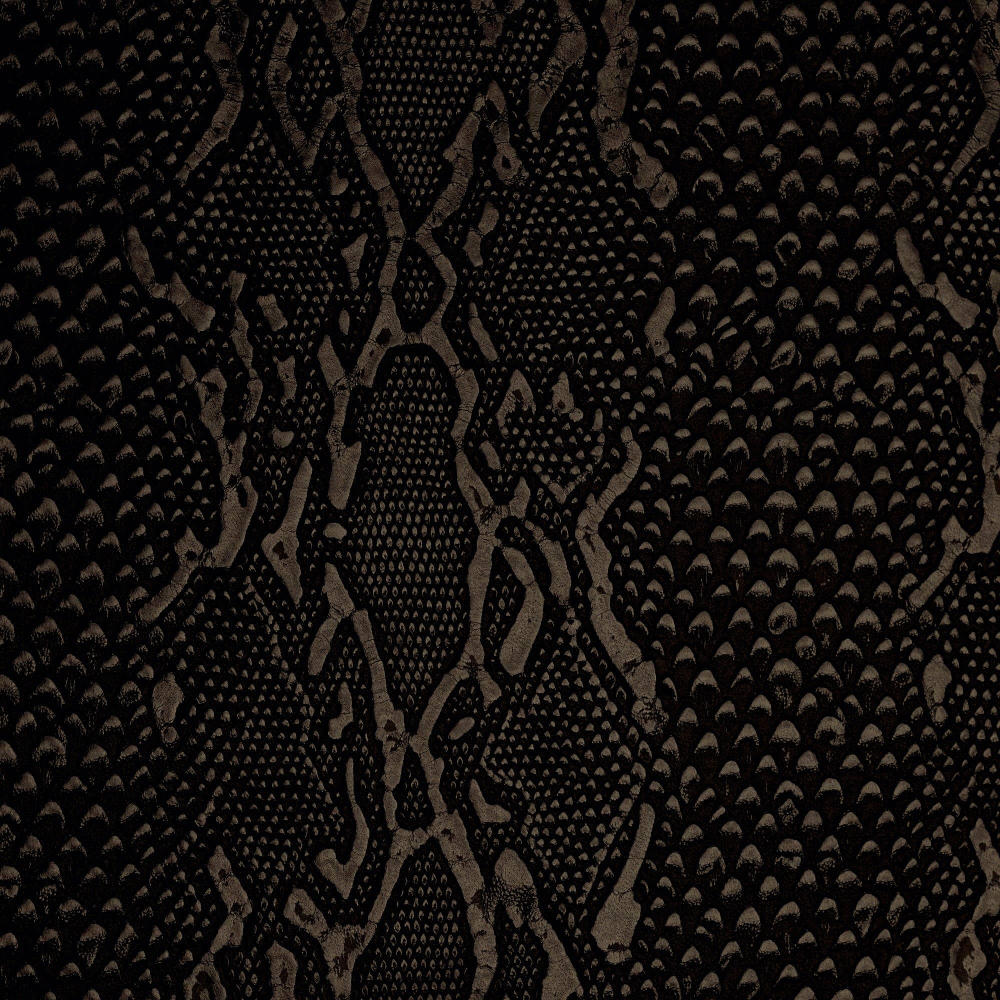 Top Fabric - Venta al por mayor Tela - NOLITA - TELA DE TAPICERÍA DE VINILO DE COLOR MATE CON PIEL DE SERPIENTE, HECHA A MANO0