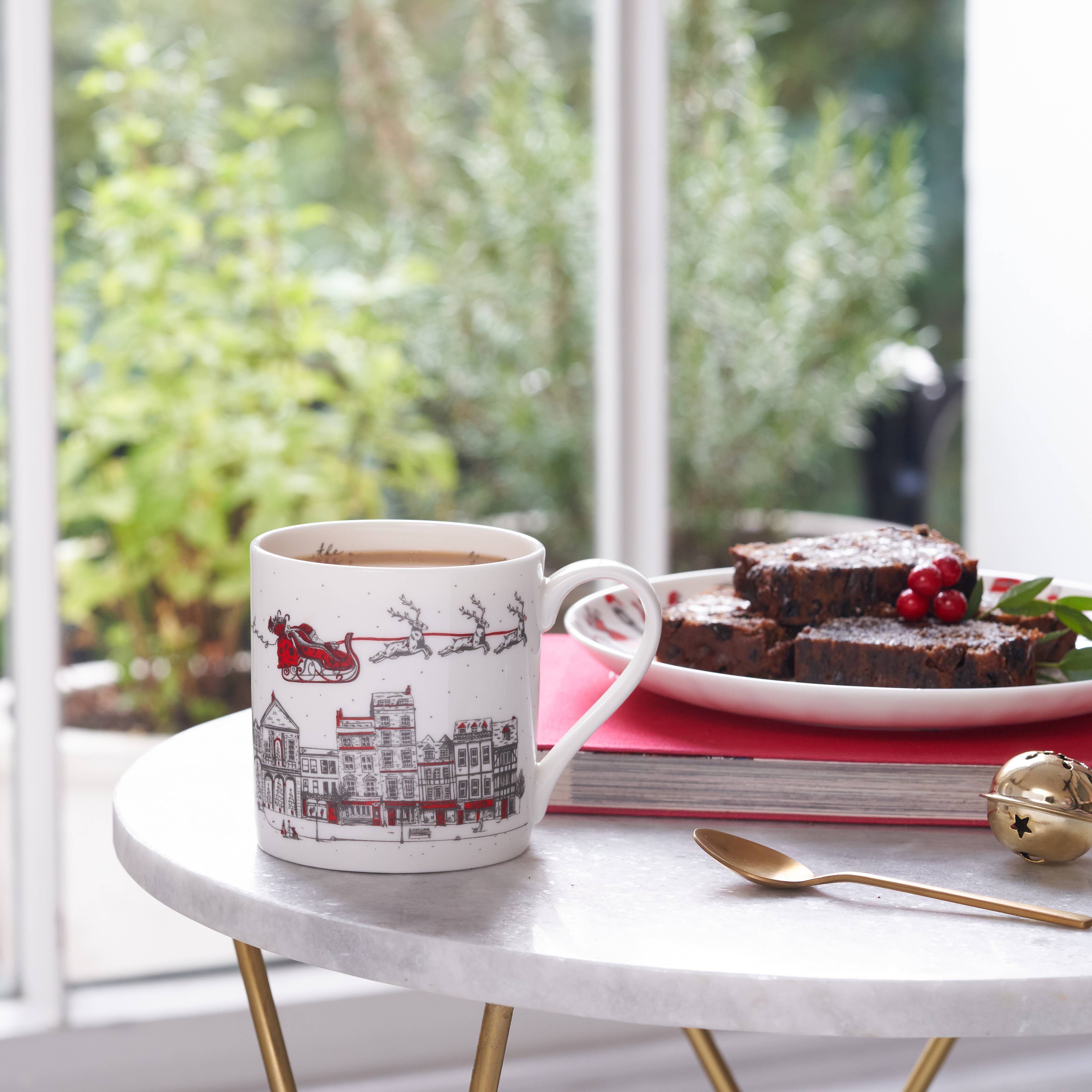 Victoria Eggs - Wholesale Coffee Mug - Santa's Sleigh Mug1