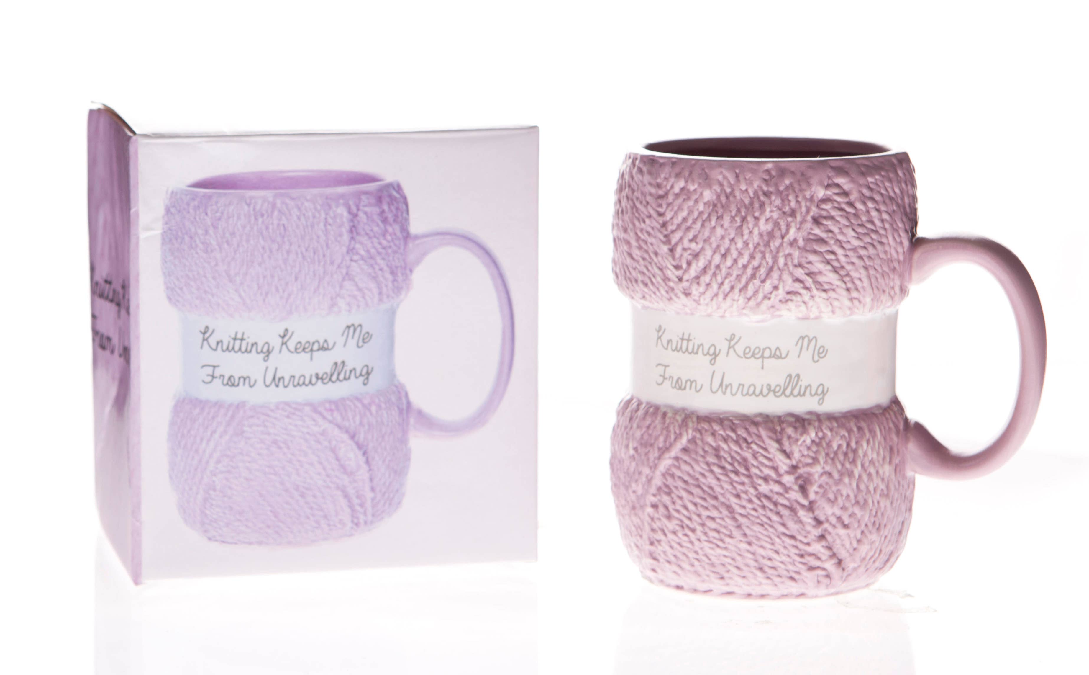 Boxer Gifts EU – Großhandel Kaffeebecher – Keramiktasse 'Unravelling' – Strickgeschenk für Frauen5