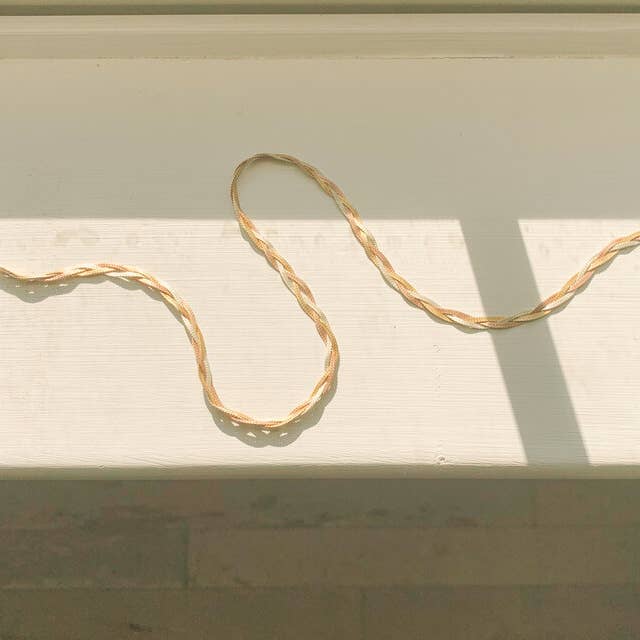 The Multicolor Braid Chain por atacado de Milk and Rose