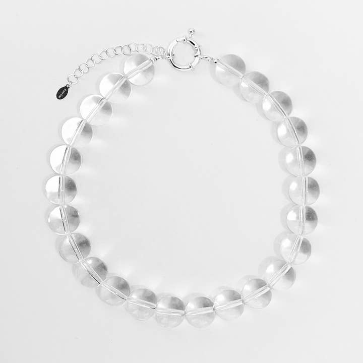 Yona Collar - Clear Quartz and other Purchase Wholesale collar bolas seda. Free Returns & Net 60 Terms on Faire trending on Faire.
