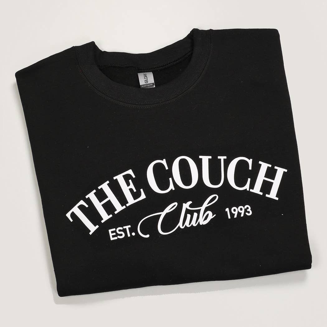 Fashion City – wholesale Sweatshirt – Unisex – The Couch Club Fleece Long Sleeve Sweatshirt4