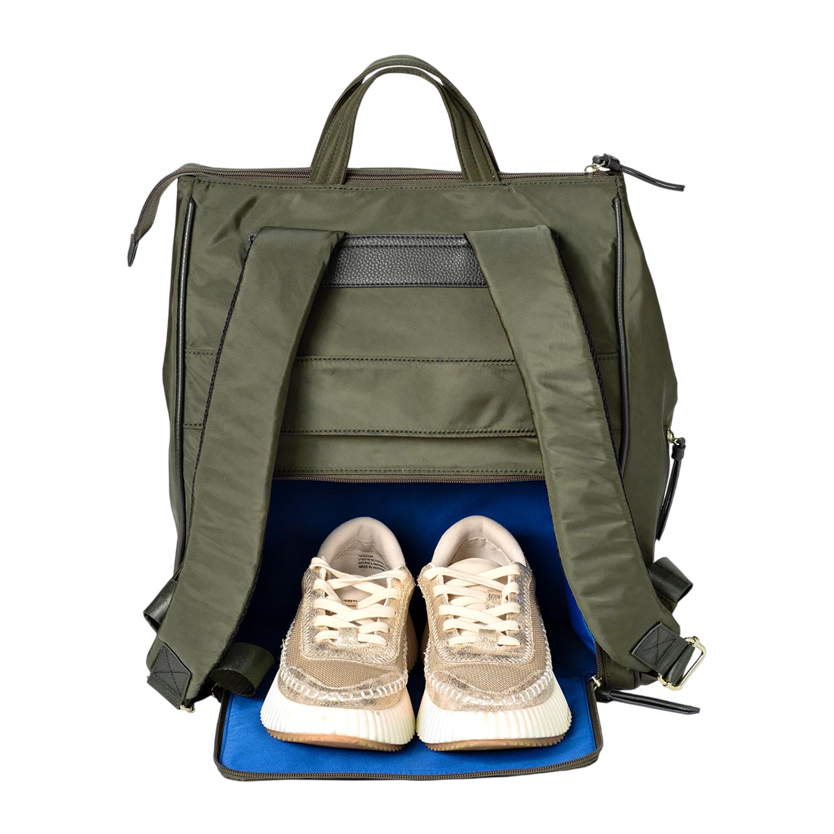 Wholesale MinkeeBlue Puffer Amber Backpack with Lunch and Shoe Bag