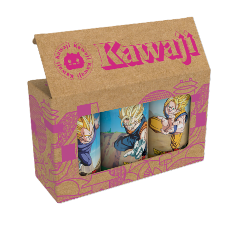 Kawaji – wholesale Soda/carbonated drink – Kawaji x Dragon Ball Z  Vegito Fusion Triple Pack Gift Set7