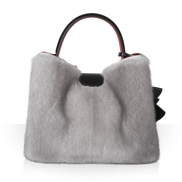 Sofia Visone Medium – Grau für den Großhandel von Maffei Bags