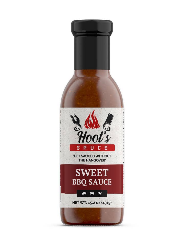 Hoot's Sweet BBQ Sauce for wholesale by Hoots Sauce