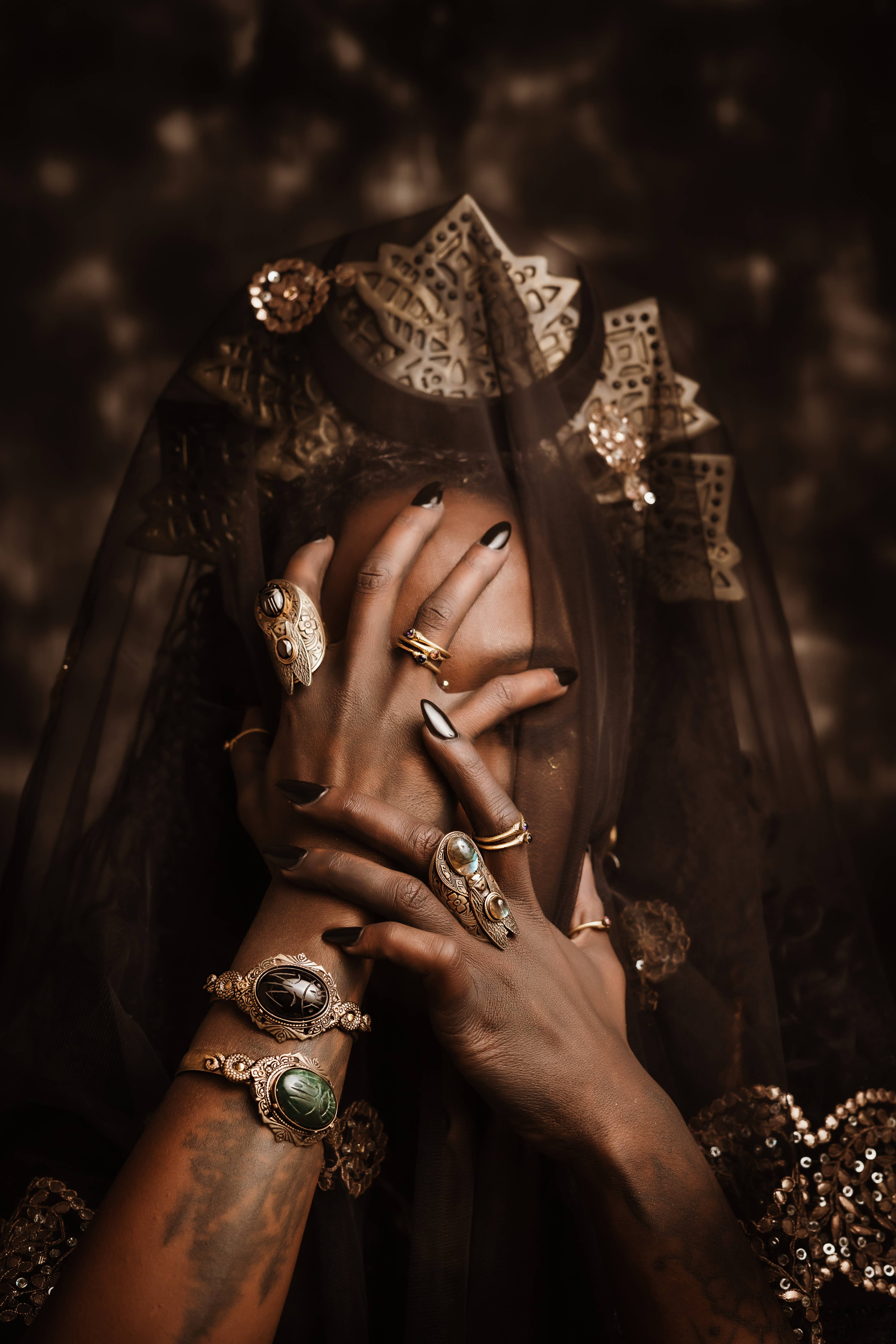 Trollbinde – Pulseira de punho por atacado – Bracelete Relicário Escaravelho4