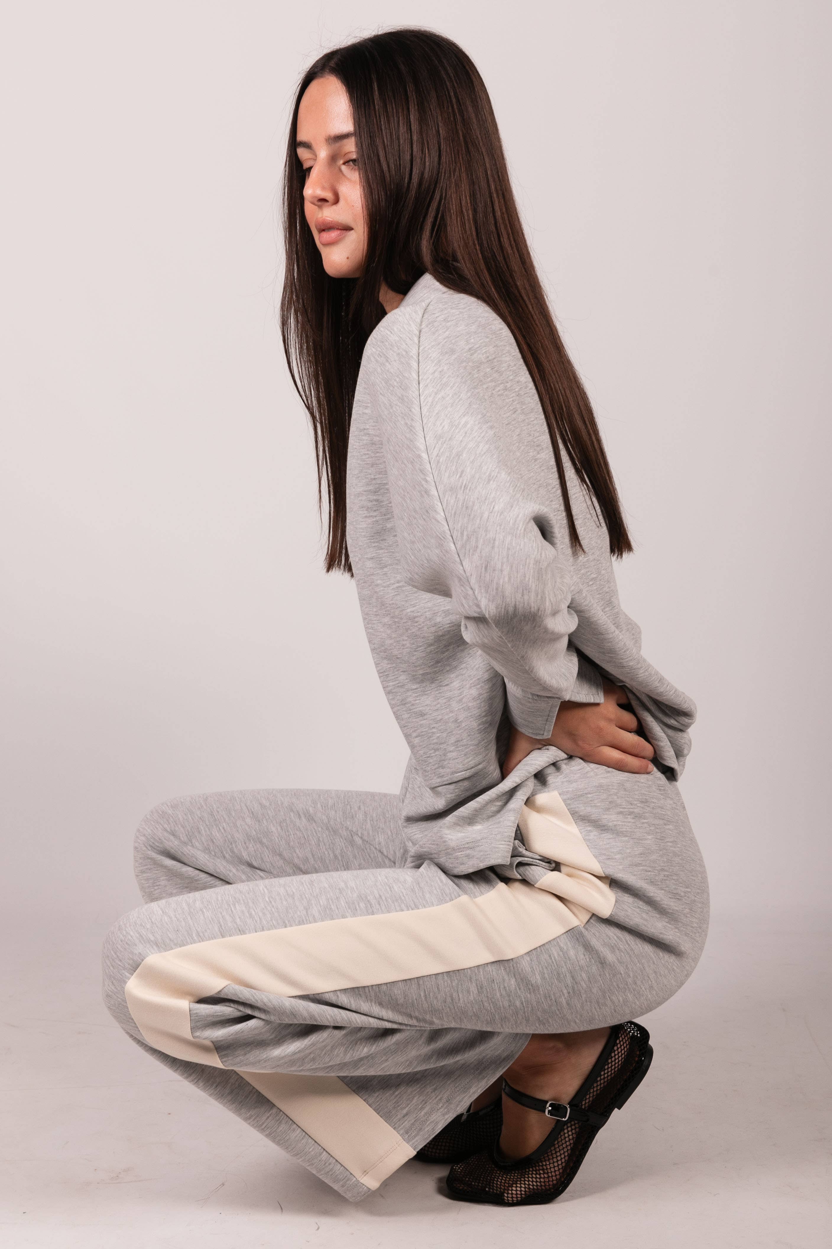 P. CILL - Wholesale T-Shirt - Women's - P. CILL Butter Modal Collared Long Sleeve Top35