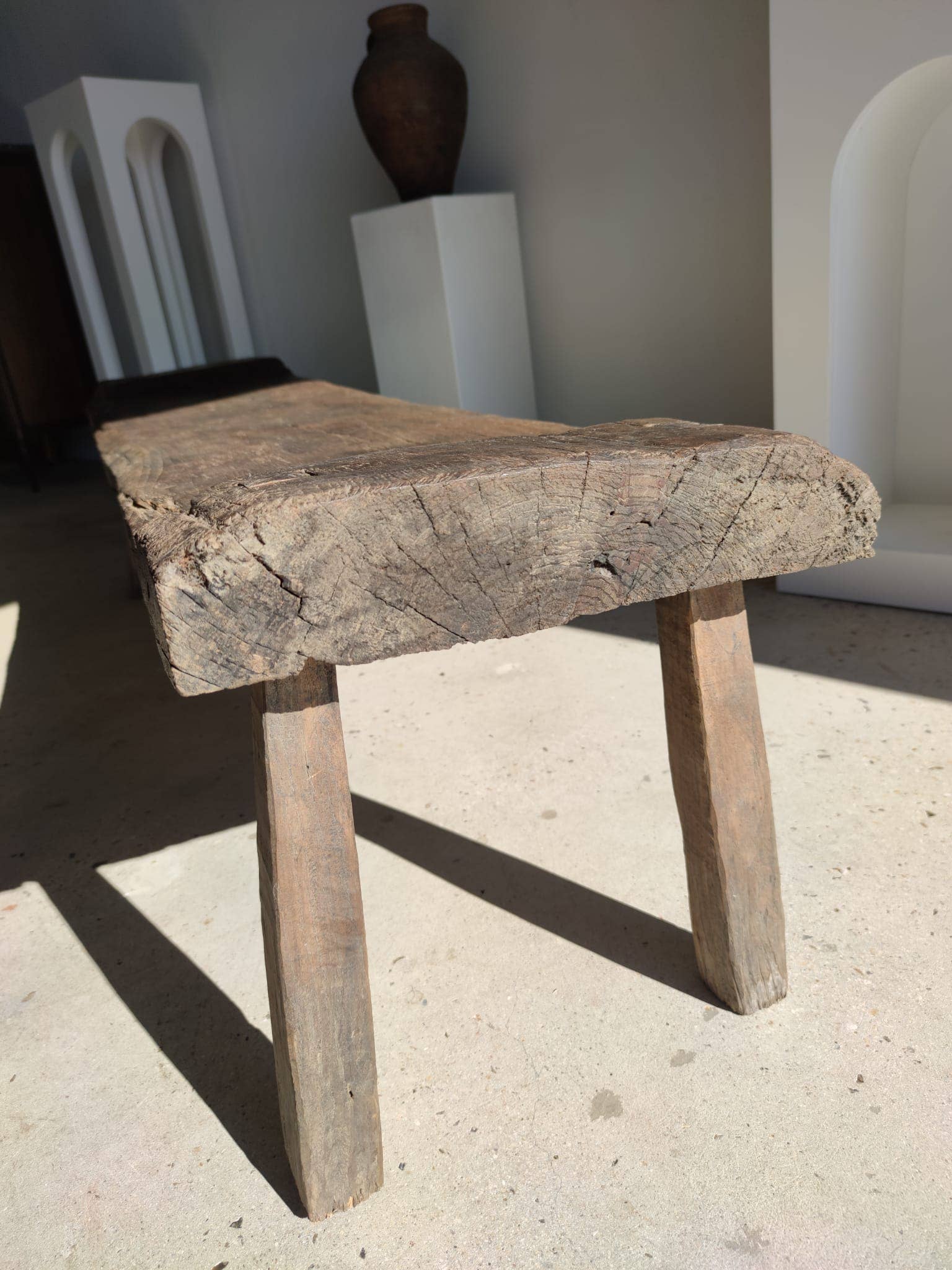 Office Objets - Wholesale Bench - Very large antique teak bench H:50cm L:2m068