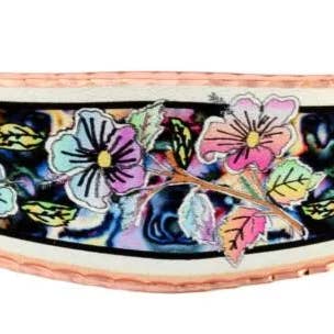 BA 06 Bright Colorful Flower Bracelet for wholesale by COPPER ARTS INC.