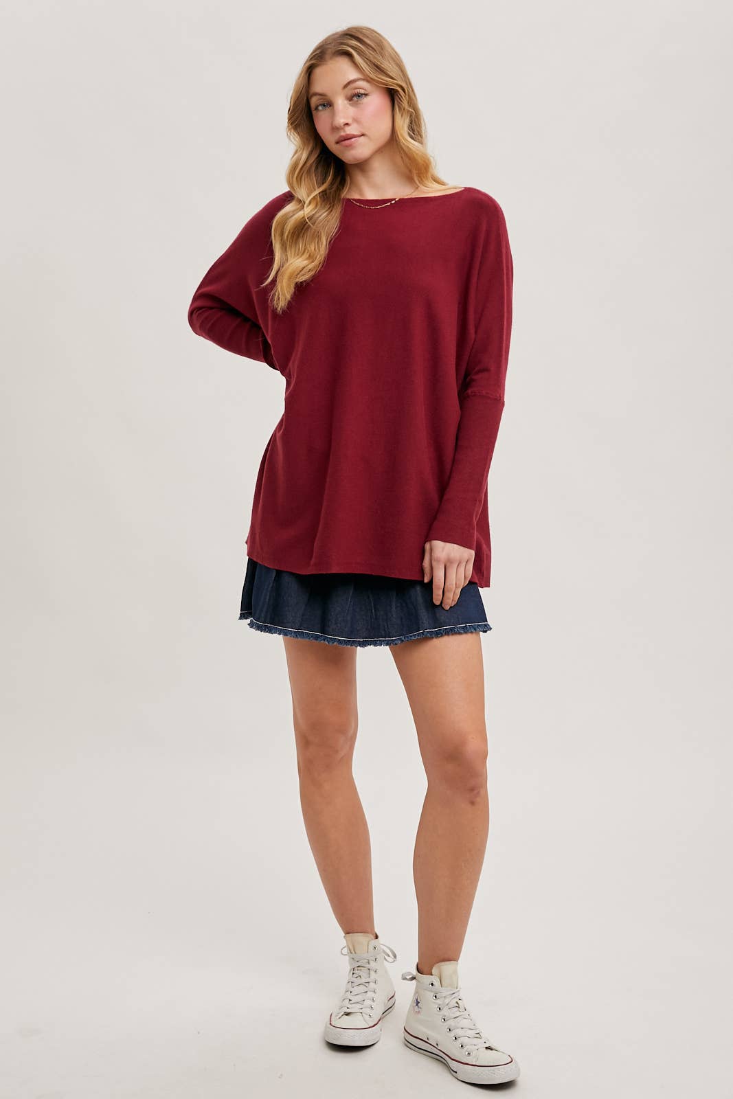 Bluivy - Wholesale Tunic - Women's - FLOWY BOATNECK DOLMAN TUNIC - ST. PATRICK'S DAY36