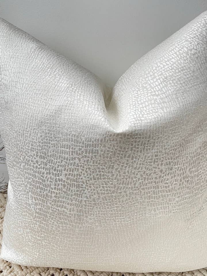 The Couture Cushion - The Ivory Vera - Style No. 26 for wholesale by The Couture Cushion
