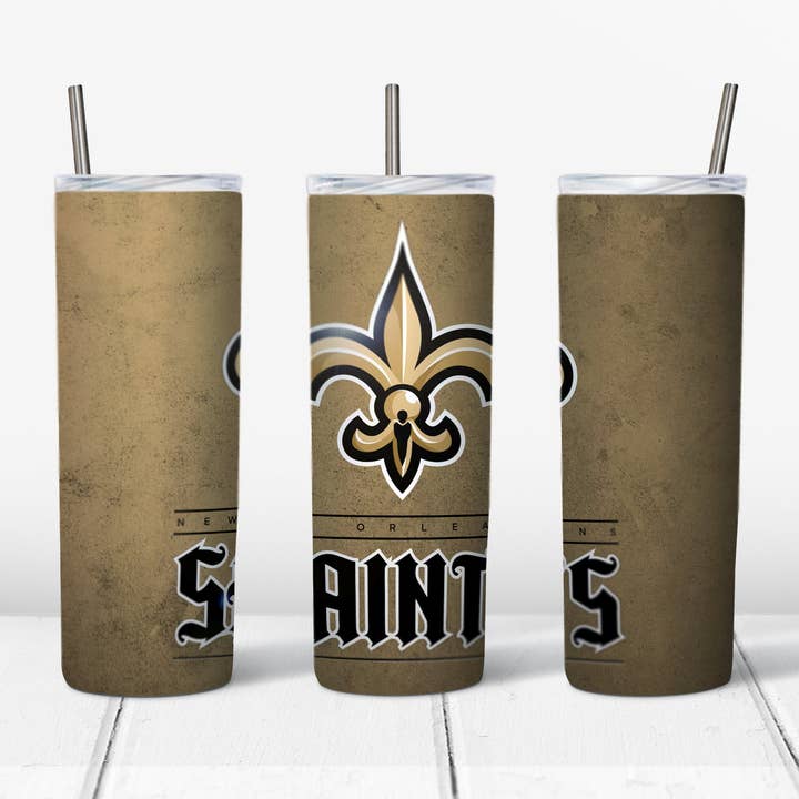 Saints Straight Tumbler Transfer, 20 Unzen für den Großhandel von Rustic Pineapple