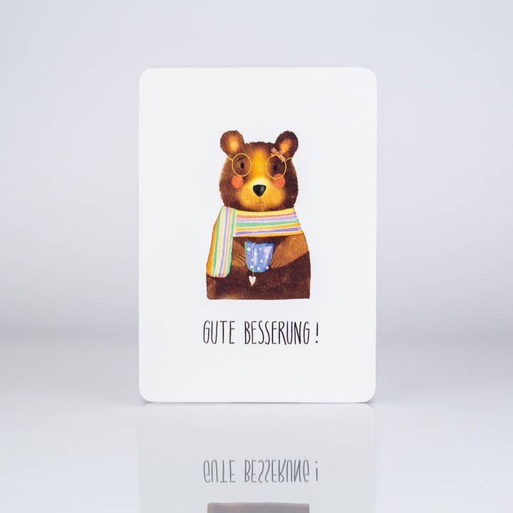 Bear - Get well soon for wholesale by One in a Melon