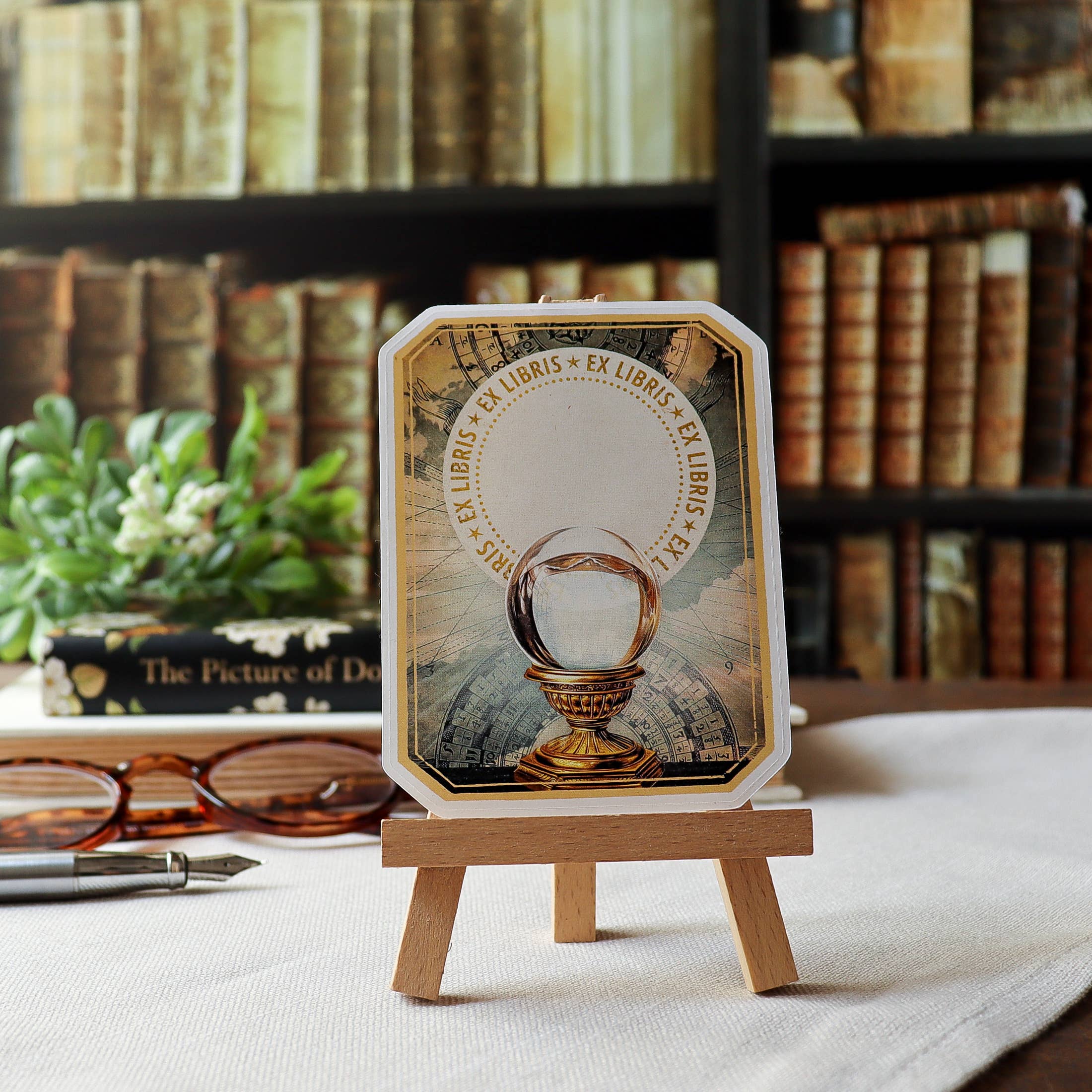 Sunshine and Ravioli - Wholesale Book Plate - Crystal Ball Bookplate Stickers 4