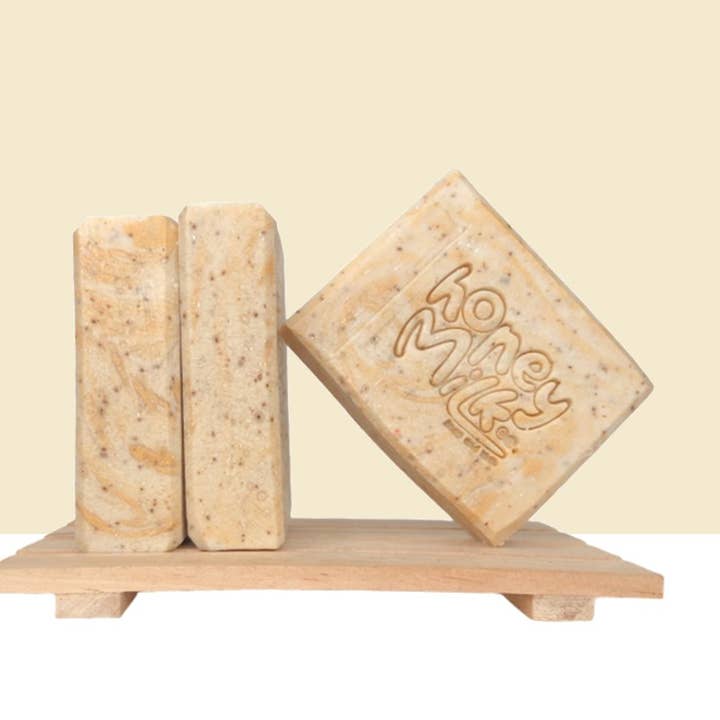 ENOUGH (Banana & Milk Unscented) Bar Soap for wholesale by HoneyMilk