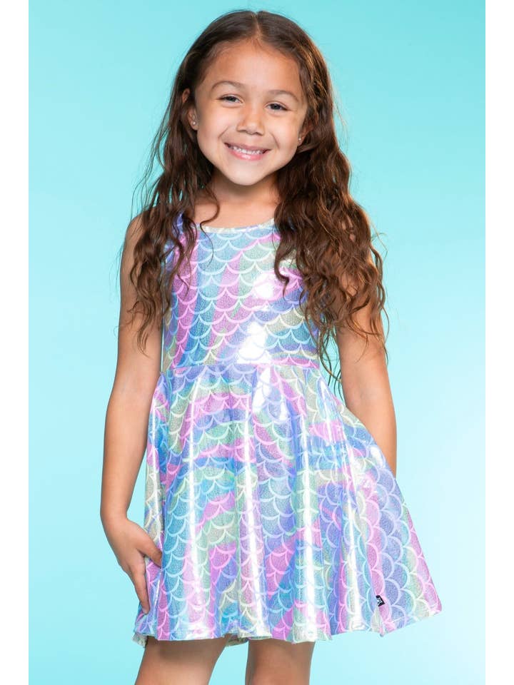 PixieLane - Wholesale Dress - Kids - Glitter Tank Super Twirl Dress14