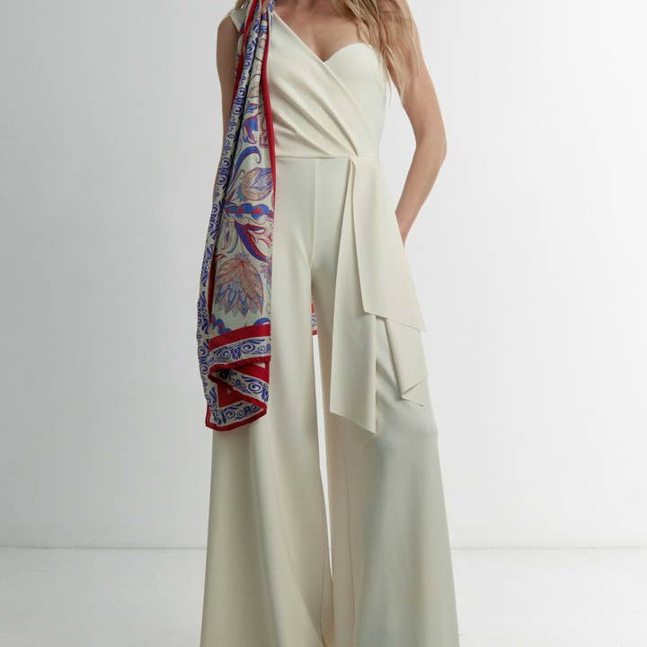 TAMARA - Wholesale Scarf - Women's - Rubino3