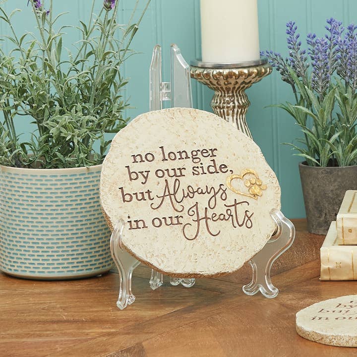 C&F Home - Vente Plaque murale - Plaque commémorative pour animaux de compagnie Always In Our Hearts1
