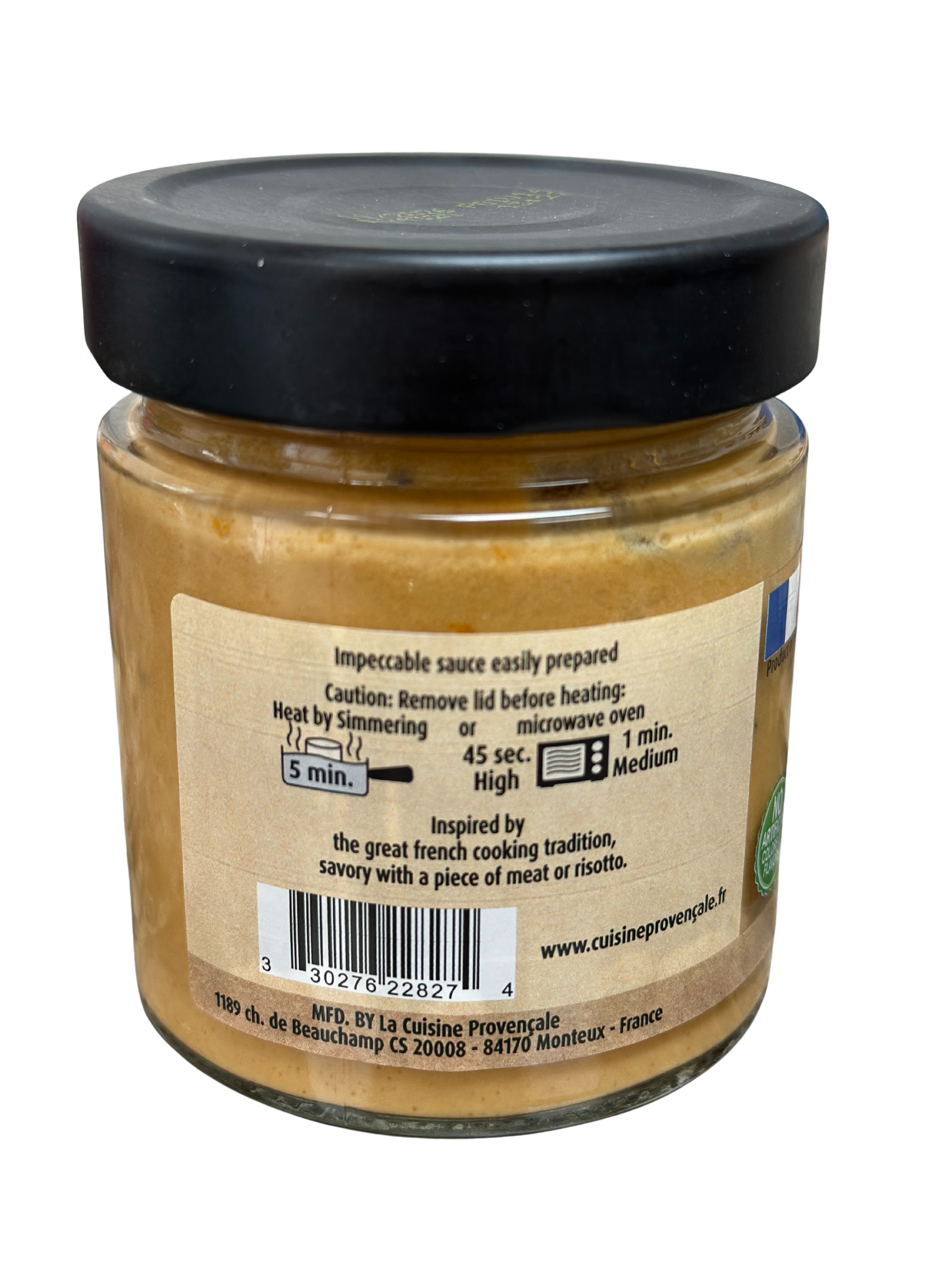 International Loft - Wholesale Sauce - Maison Potier Peppercorn Sauce No 3, 6.35oz Glass Jar1