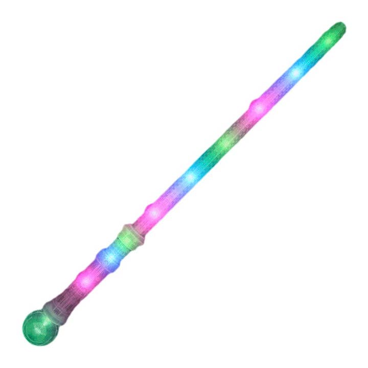 28" Electric Flashing Strobe Light Saber with Prism Ball for wholesale by Blinkee.com, LLC