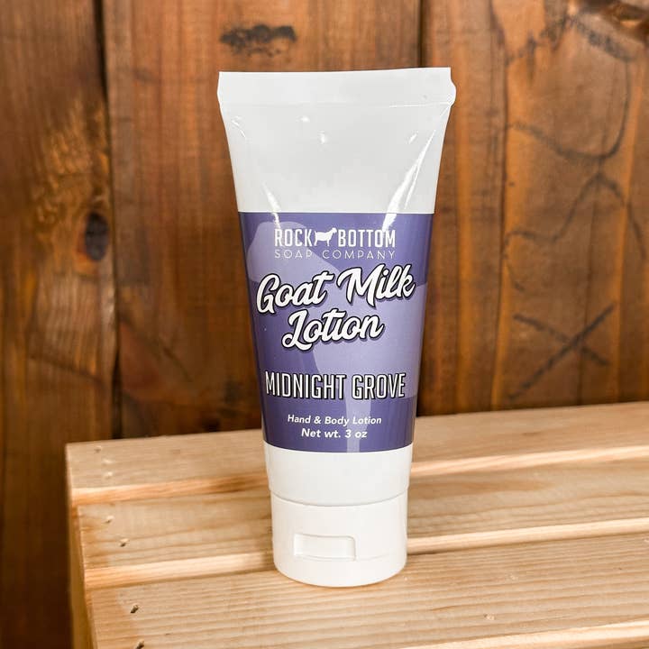 Rock Bottom Soap - Wholesale Body Cream/Lotion - Goat Milk Lotion Squeeze Tubes3