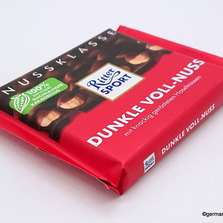 Phoenix Distributions - Wholesale Chocolate - RITTER SPORT Dunkle Voll-Nuss 100 gramm 10 count1