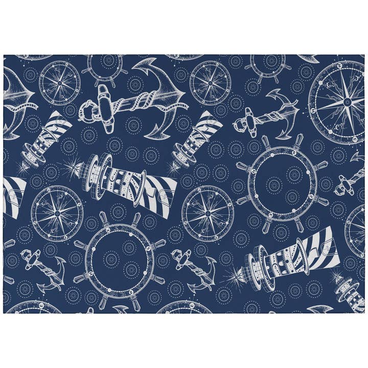 Port Dalyn HA9 bleu marine lavable pour intérieur/extérieur pour la vente par Dalyn Rug