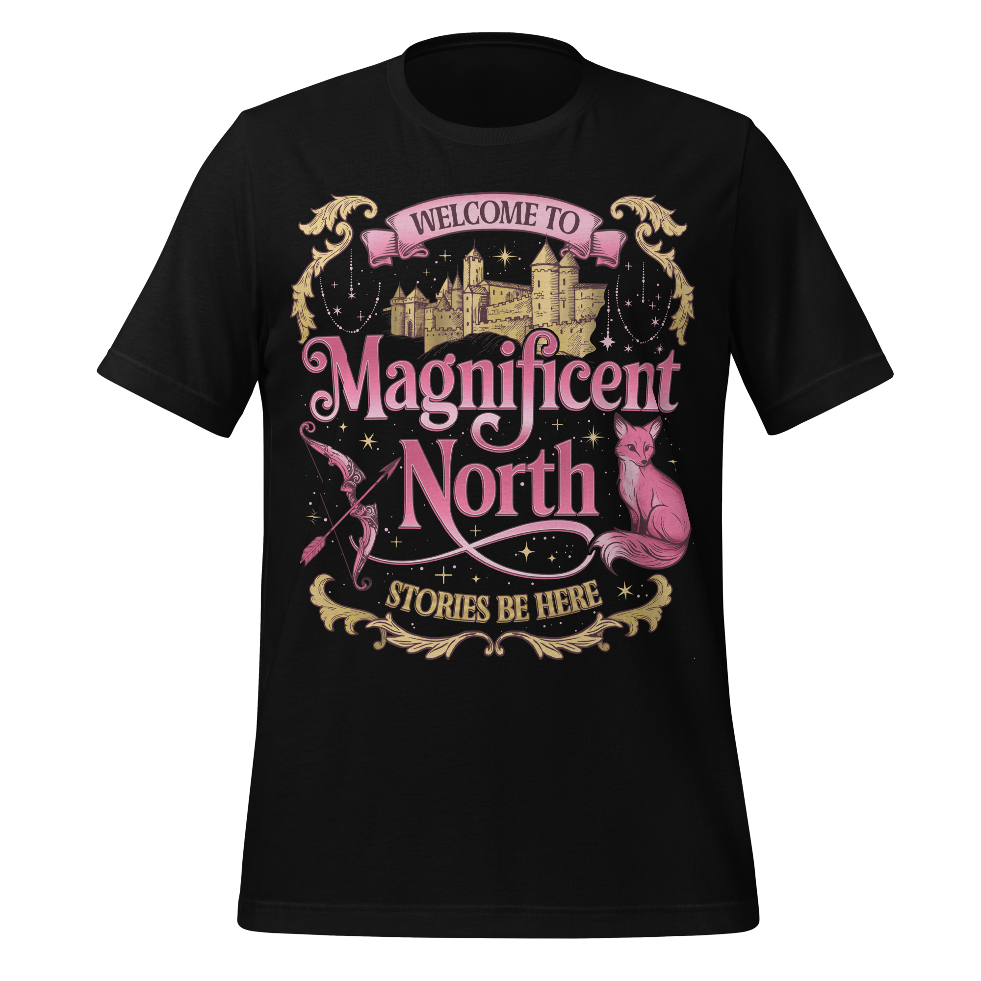 MagicMerchEmporium - Wholesale Screen Printed T-Shirt - Women's - Magnificent North Tee0