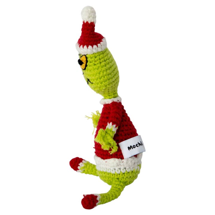 Mochi & Kona Dog Co. - Wholesale Pet Plush Toy - Dog - Grouchy the Grinch 2316 Dog Toy Small