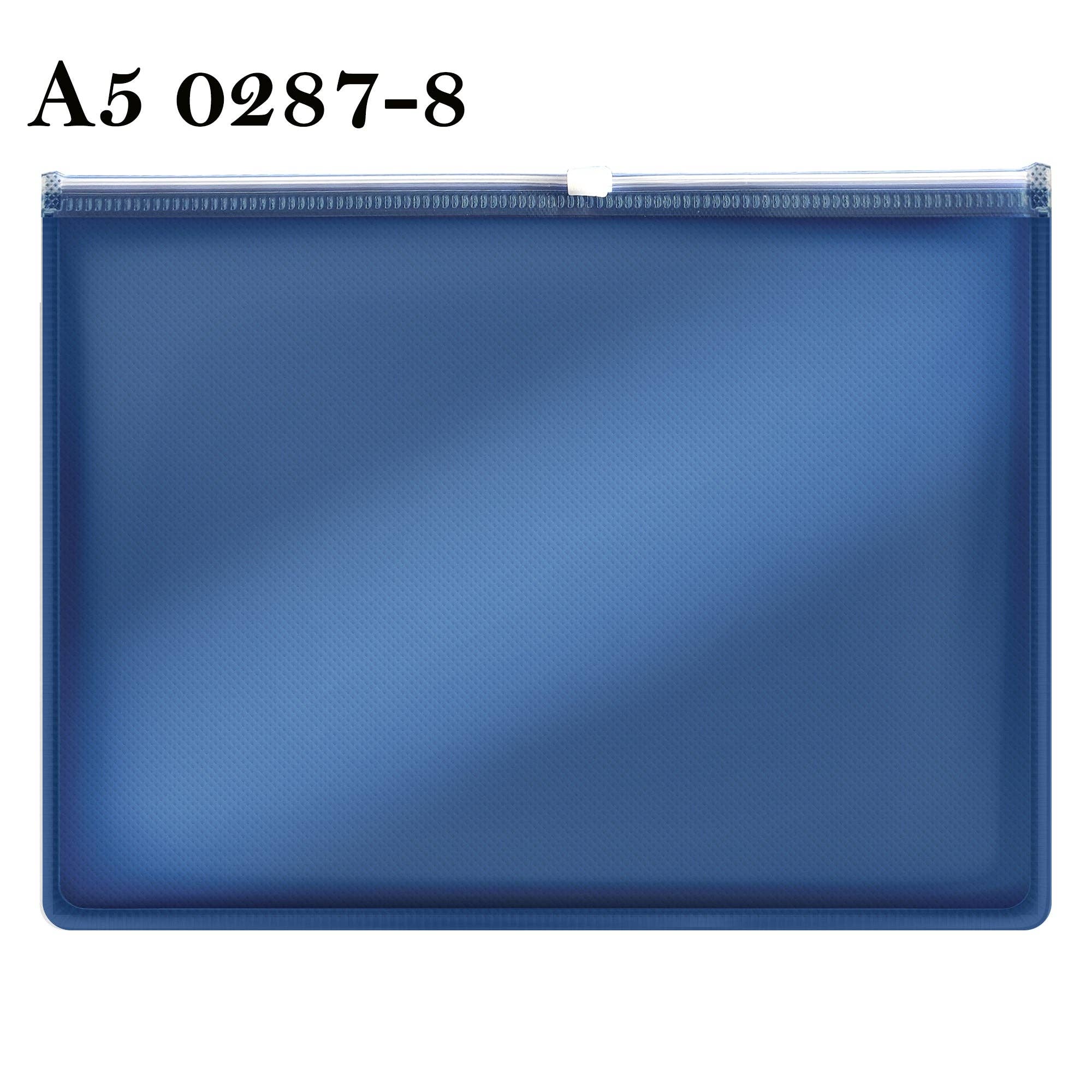 Ledsone - Wholesale Folders - 12 Pack Plastic Thick Zipper Document File Waterproof Folder ~528621