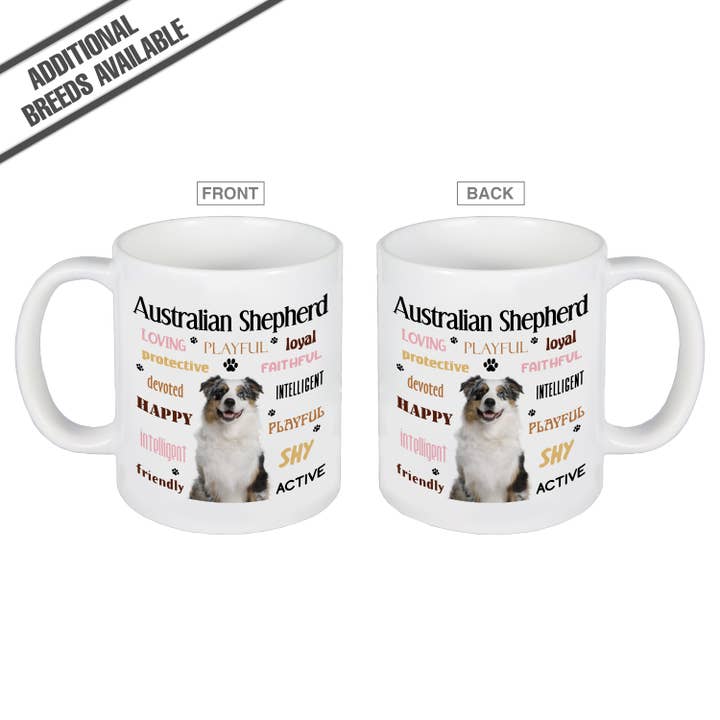 Collage de Races de Chiens - Tasse en Céramique 11oz - G-MGC11-4-0000 pour la vente par GiftWorksPlus