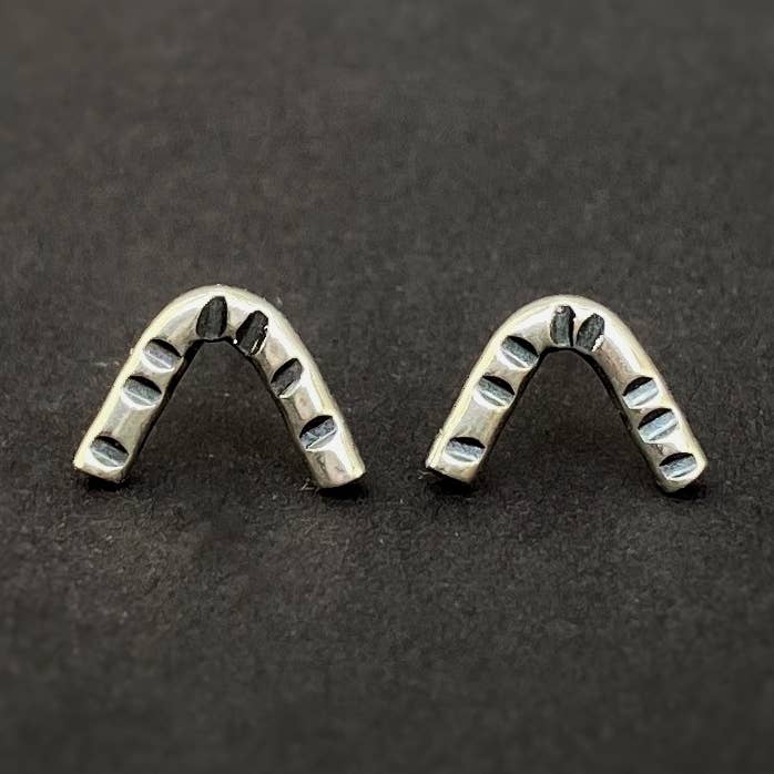 Chevron Studs for wholesale by Blue and Blue