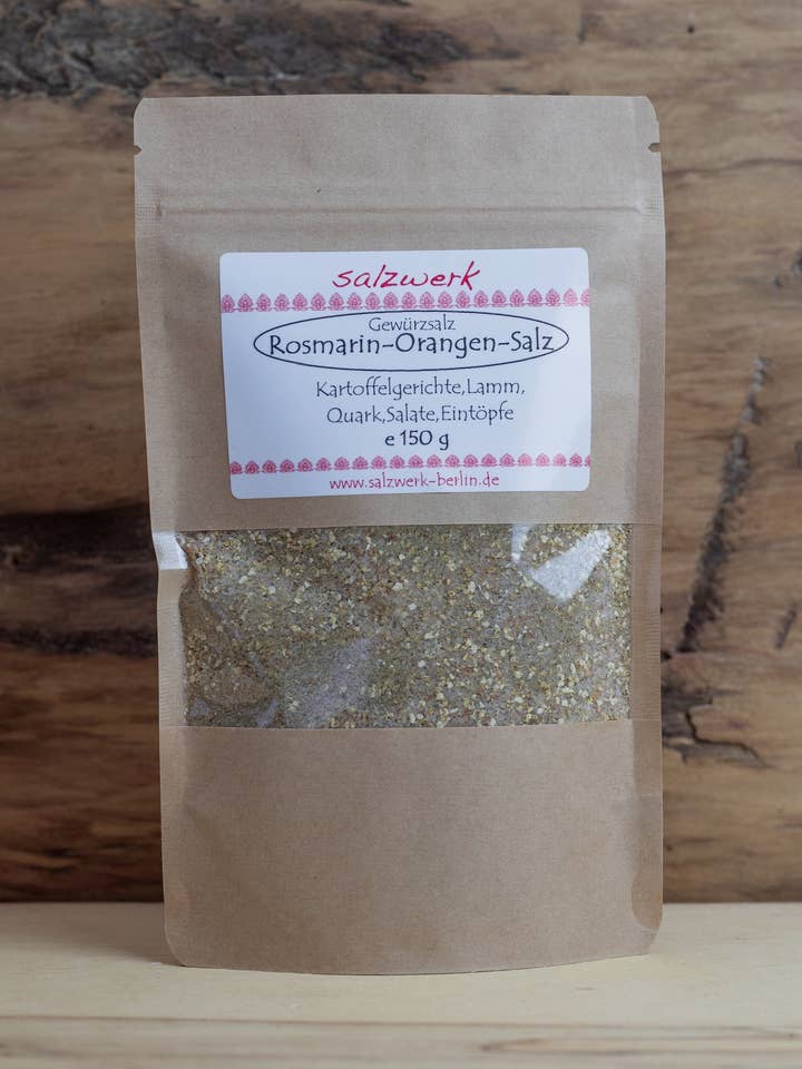 sal de alecrim de laranja por atacado de Salzwerk Berlin