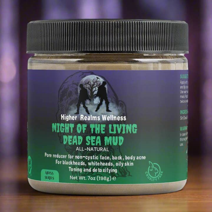 Night of the Living Dead Sea Mud for wholesale by Higher Realms Wellness