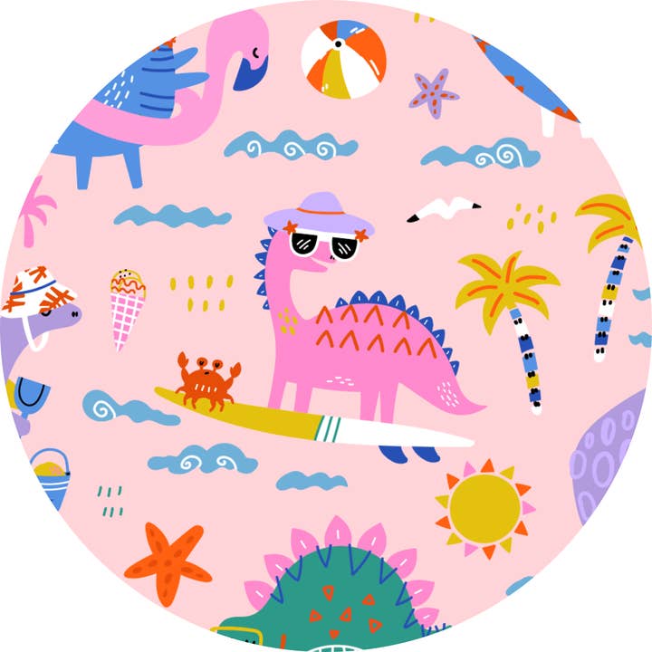 Kiki + Lulu - Wholesale One Piece Swimsuit - Kids - Pink Dino Girls Swimsuit With Tutu14