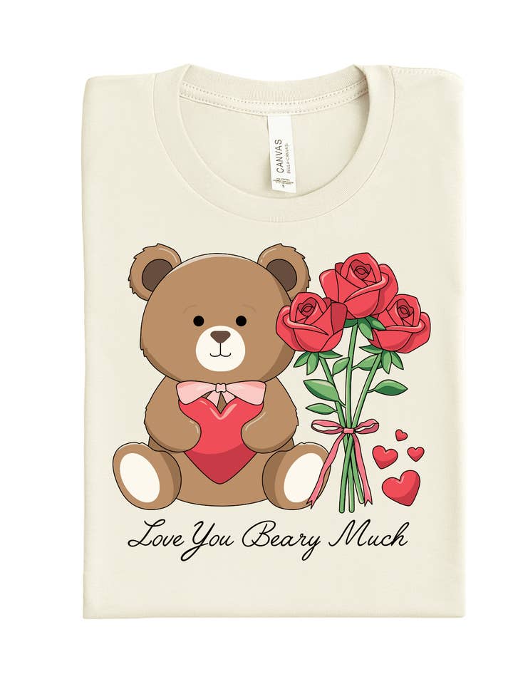 Älskar dig björnmycket DTF-överföring för wholesale av Teddy Transfers