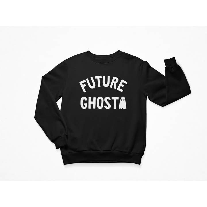 Wickedly Divine Shop - Venta al por mayor Sudadera estampada - Mujer - Jersey Future Ghost, Gothic Witchy Spooky Season